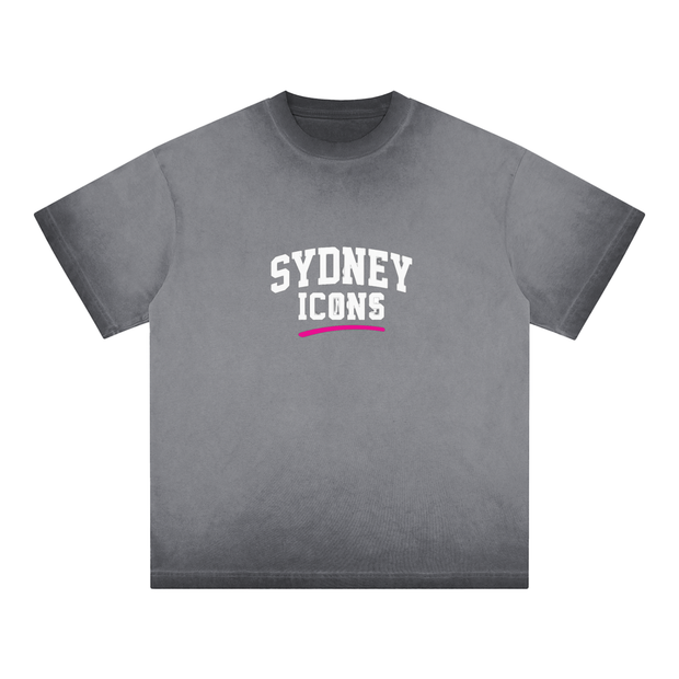 Reverse Dyed Loose Cotton T-Shirt