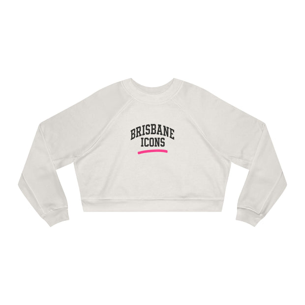 Brisbane Icons Cropped Fleece Pullove