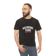 Melbourne Icons Mineral Wash Tee - Vintage Street Style