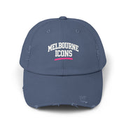 Melbourne Icons Distressed Cap - Vintage Streetwear