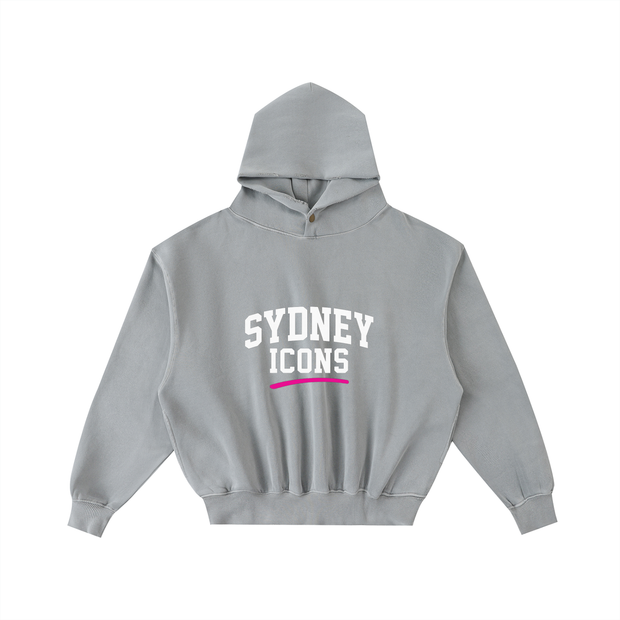 Men Drop019,Mensware,men hoodie, enzyme washed,,frayed hoodie,fleece hoodie,oversized, drop shoulder,,washed finish,streetwear, minimalist, xdrop,,australian brand,vintage style