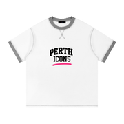 Contrast-Stitched Cotton T-Shirt | Perth Icons Edition