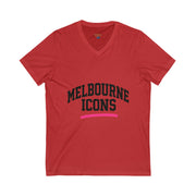 Melbourne Icons V-Neck Casual Tee