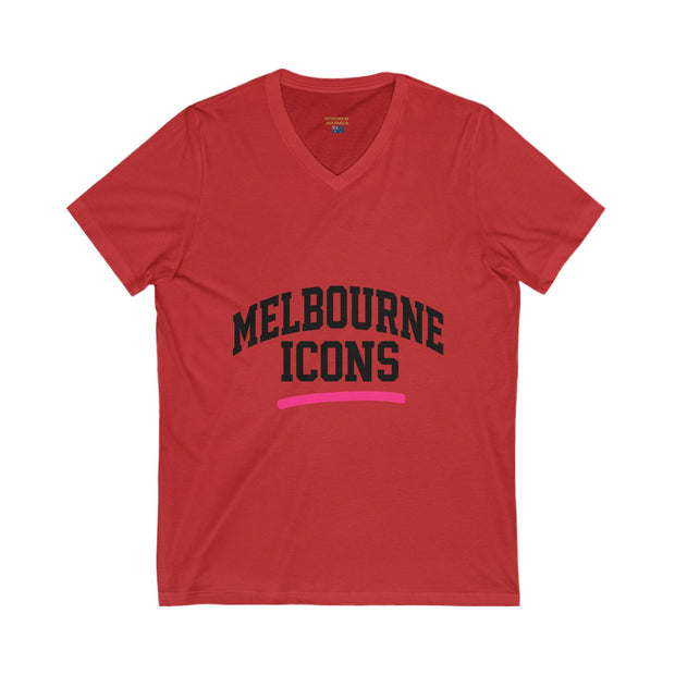 Melbourne Icons V-Neck Casual Tee