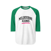 Melbourne Icons Three-Quarter Raglan Shirt