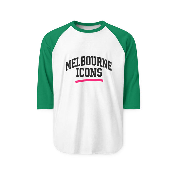 Melbourne Icons Three-Quarter Raglan Shirt