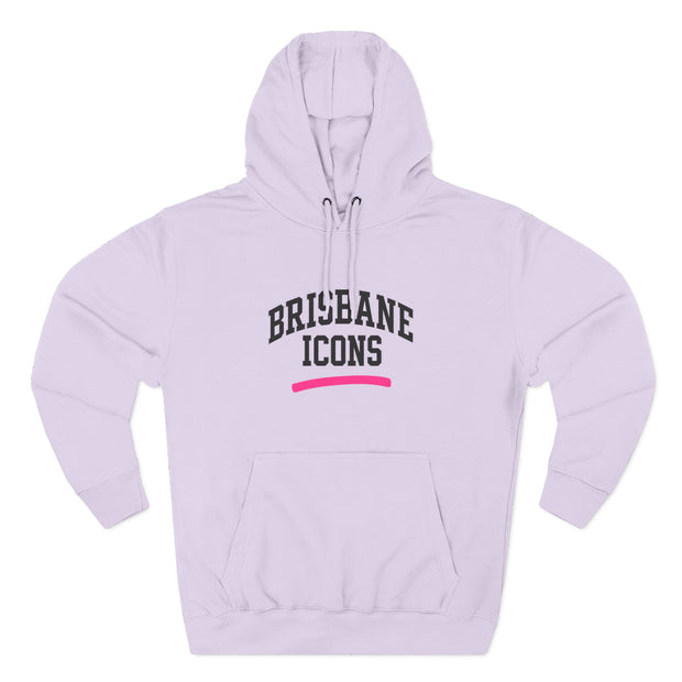 Brisbane Icons Three-Panel Premium Fleece Hoodie