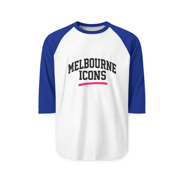 Melbourne Icons Three-Quarter Raglan Shirt