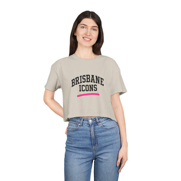 Brisbane Icons Summer Streetwear Crop Tee