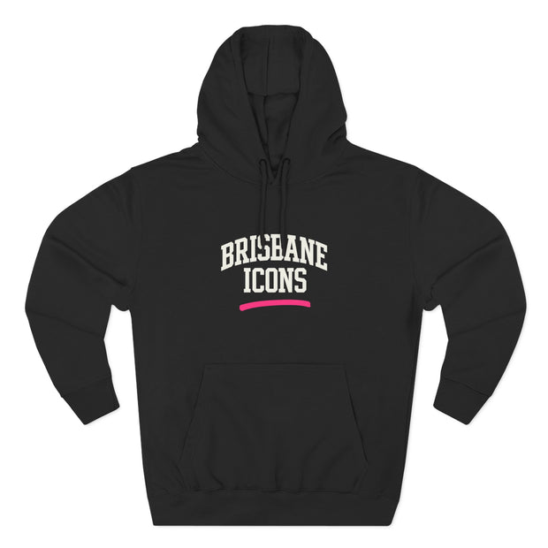 Brisbane Icons Three-Panel Premium Fleece Hoodie