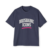 Brisbane Icons Oversized Men’s Streetwear Graphic Tee