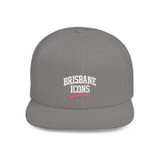 Brisbane Icons Flat Bill Snapback Hat