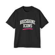 Brisbane Icons Oversized Men’s Streetwear Graphic Tee