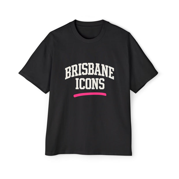 Brisbane Icons Oversized Men’s Streetwear Graphic Tee