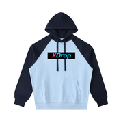 mens, menswear, limitededition,core collection, color block h,xdrop core, streetwear hoodie,,oversized fit, sporty style, c,contrast panel hoodie, everyda