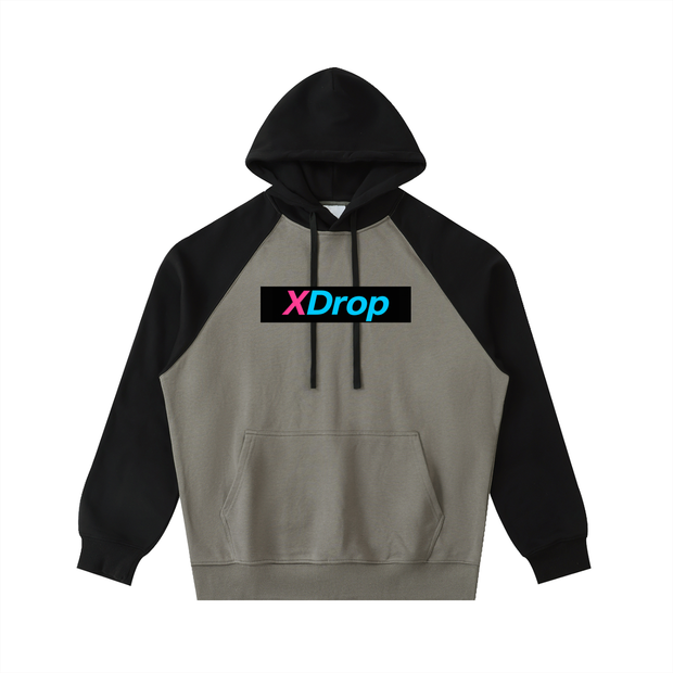 mens, menswear, limitededition,core collection, color block h,xdrop core, streetwear hoodie,,oversized fit, sporty style, c,contrast panel hoodie, everyda