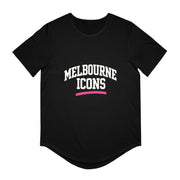Melbourne Icons Curved Hem Tee - Modern Streetwear