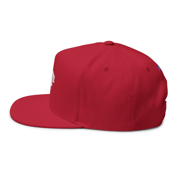 Melbourne Icons Embroidered Flat Bill Cap - Streetwear Snapback