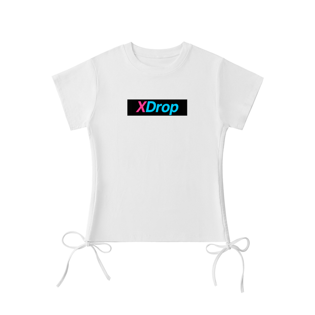womens, womenswear,limitededition, corecollection,core collection, drawstring te,xdrop core, women’s streetwear,minimalist fashion, cotton ble,summer essential, premium basi