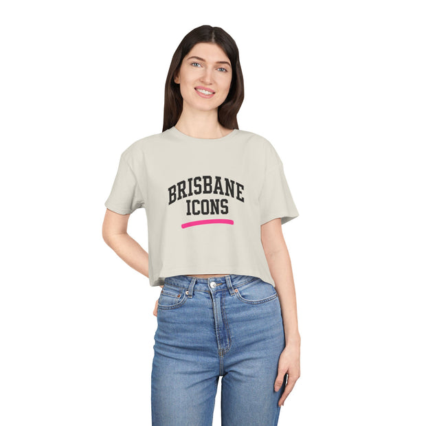 Brisbane Icons Summer Streetwear Crop Tee