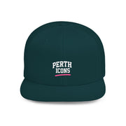 Perth Icons Flat Bill Snapback Hat