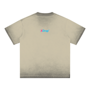 Reverse Dyed Loose Cotton T-Shirt