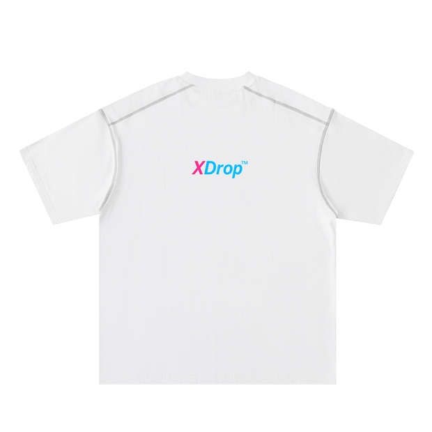 xdrop, menswear, contraststitc,mens,oversizedtee, streetwearau, au,cottontee, relaxedfit, aussieb,modernstyle, casualwear, summe,dropfashion
