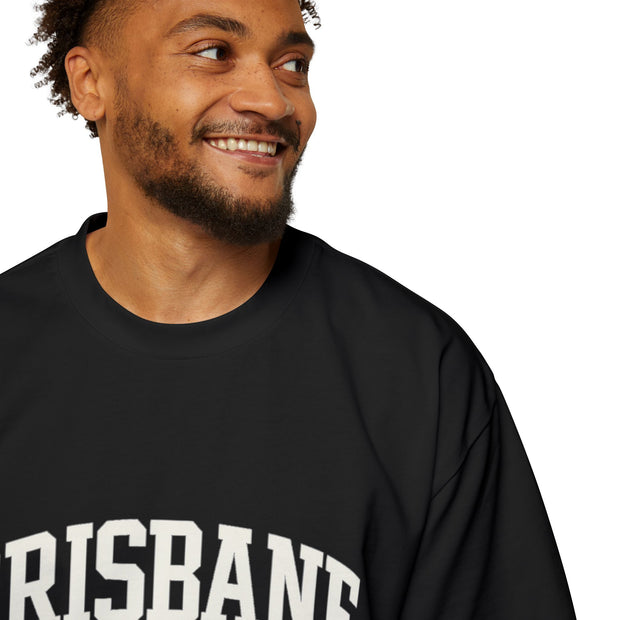 Brisbane Icons Oversized Men’s Streetwear Graphic Tee