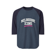 Melbourne Icons Three-Quarter Raglan Shirt