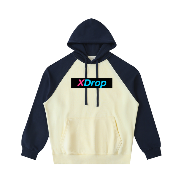 mens, menswear, limitededition,core collection, color block h,xdrop core, streetwear hoodie,,oversized fit, sporty style, c,contrast panel hoodie, everyda