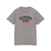 Melbourne Icons Acid Washed Tee