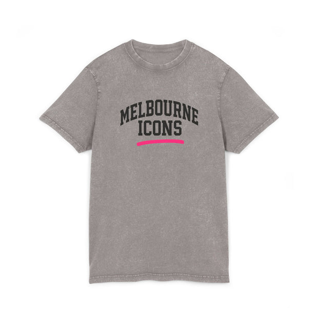 Melbourne Icons Acid Washed Tee