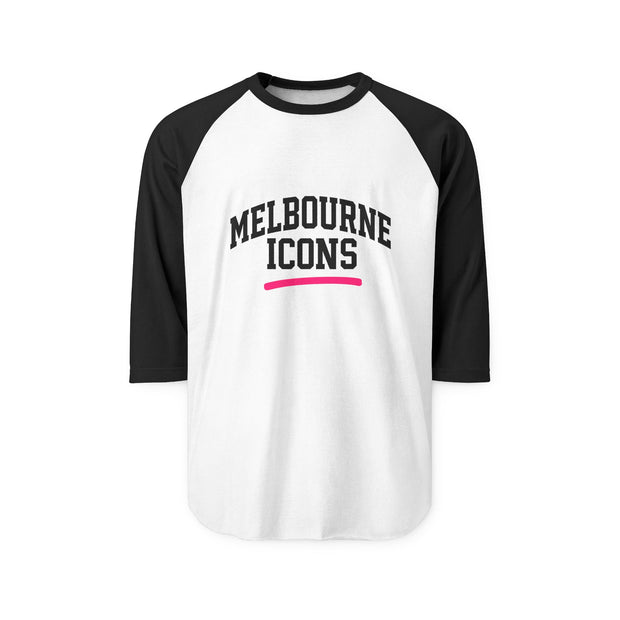Melbourne Icons Three-Quarter Raglan Shirt