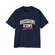 Brisbane Icons Oversized Men’s Streetwear Graphic Tee