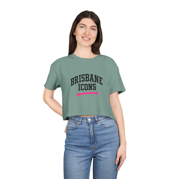 Brisbane Icons Summer Streetwear Crop Tee
