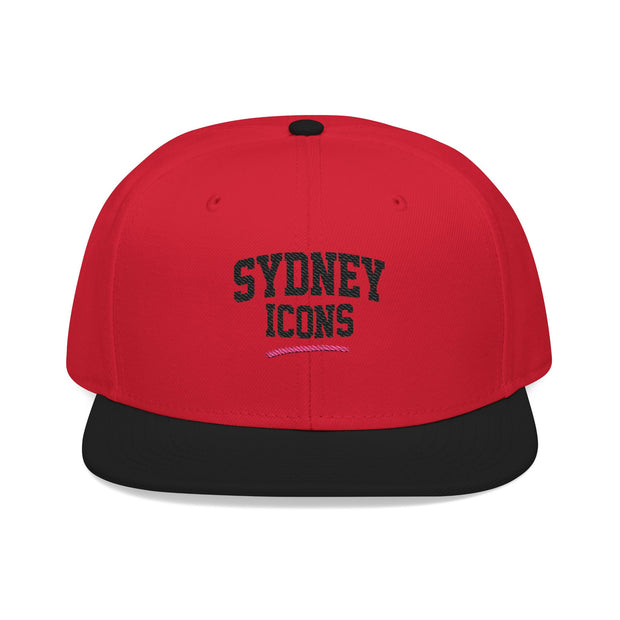 Sydney Icons Embroidered Snapback Cap