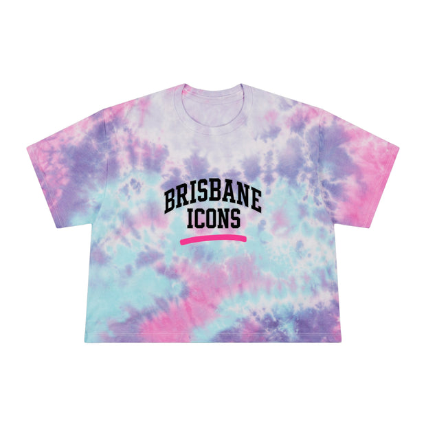 Brisbane Icons Tie-Dye Crop Tee