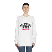 Melbourne Icons Longsleeve Tee - Crewneck Fit