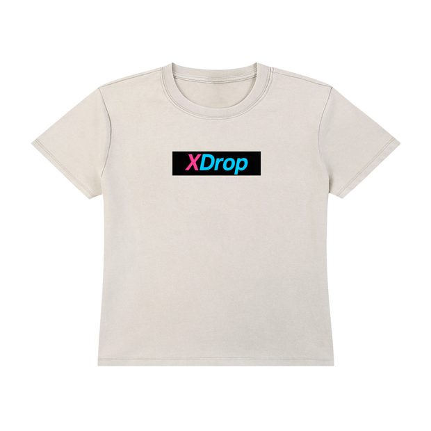 womenswear, womens,limitededitin, corecollection,core collection, vintage wash ,xdrop core, washed cotton, wom,cropped t-shirt, bodycon fit, ,relaxed fit tee, vintage stree,everyday essential