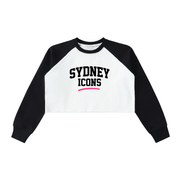 xdrop, womenswear, croppedcrew,colorblock, cottonblend, stree,aussiedesign, rawhem, sportyfi,aussiebrand, womensfashion,urbanstyle, dropfashion