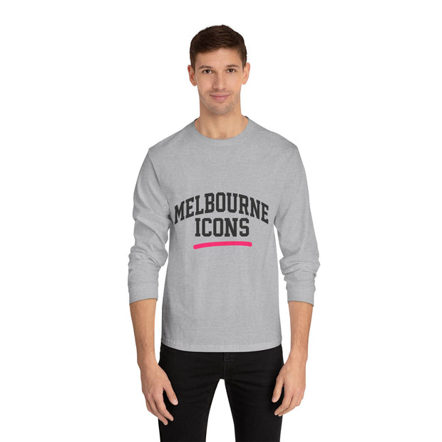 Melbourne Icons Classic Long Sleeve Tee - Everyday Essential