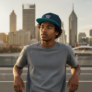 Perth Icons Flat Bill Snapback Hat