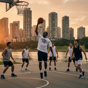 Contrast Lapel Boxy Tee