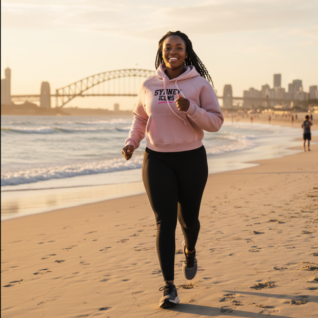 Snow Washed Cropped Hoodie