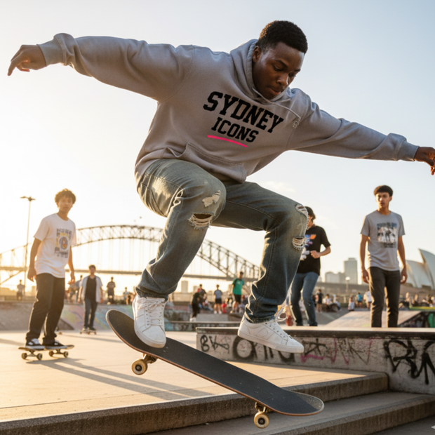 Ombre Stone Washed Hoodie