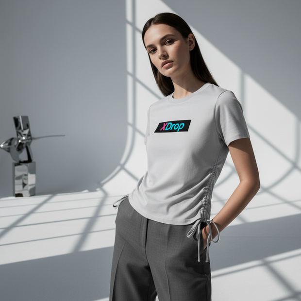 Core Essential Drawstring T-Shirt