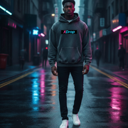 Core Snow Wash Oversized Hoodie