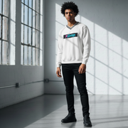 Core V-Neck Contrast Collar Boxy Sweatshirt