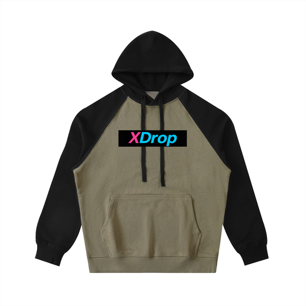 mens, menswear, limitededition,core collection, color block h,xdrop core, streetwear hoodie,,oversized fit, sporty style, c,contrast panel hoodie, everyda