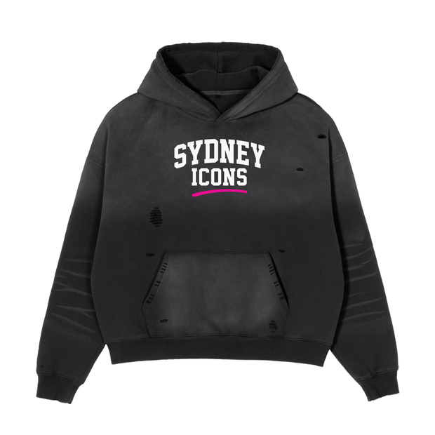 xdrop,sydneyicons,frayedhoodie,sunfade,boxyfleece,streetwear,limiteddrop,aussiedesign,vintagefit,casualwear